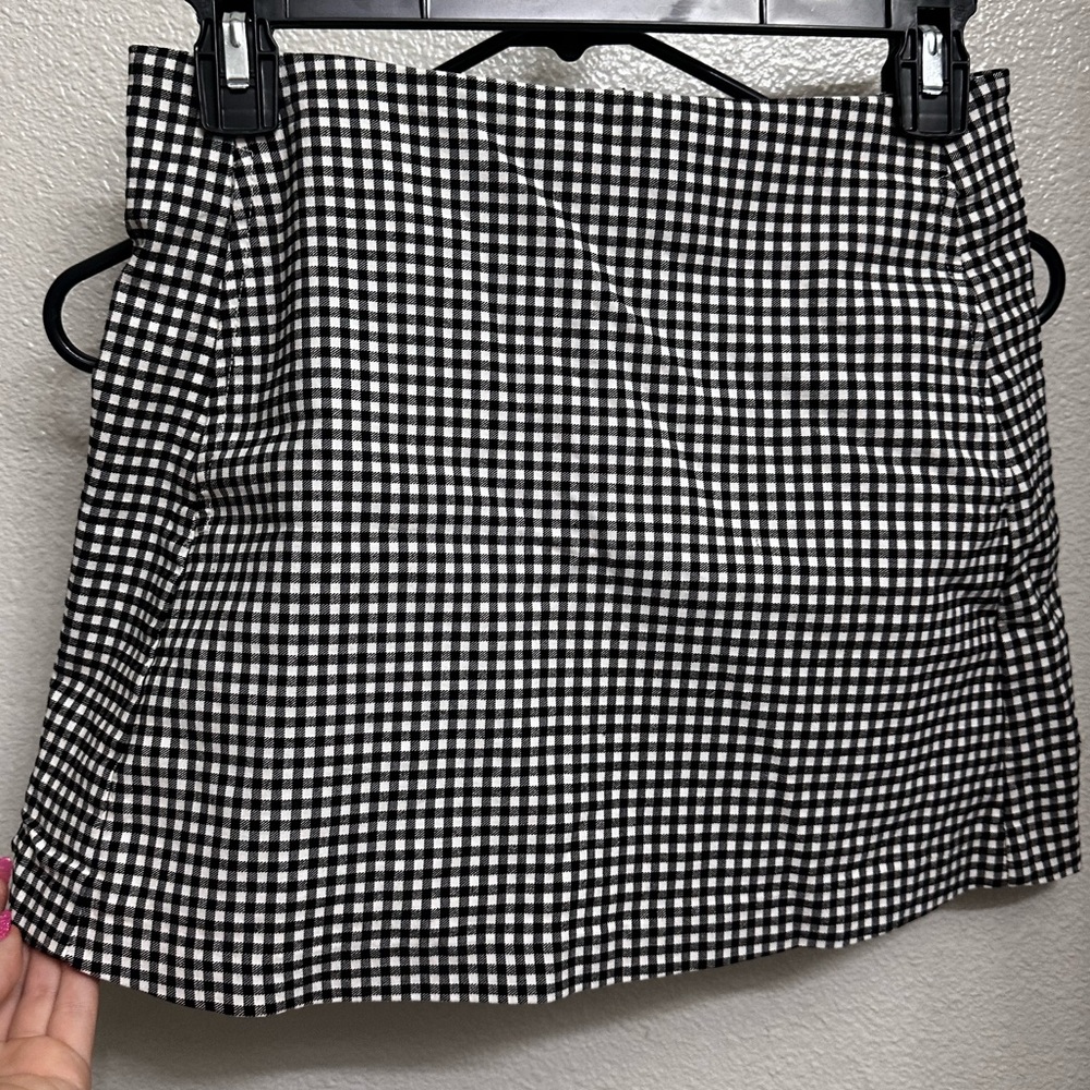 Urban Outfitters Gingham Miniskirt